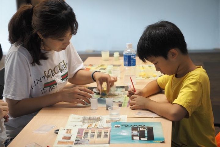 黃金博物館「繽紛遊樂園」親子琺瑯體驗,以遠低於市價的體驗開放給大小朋友同樂。 圖:新北市立黃金博物館/提供