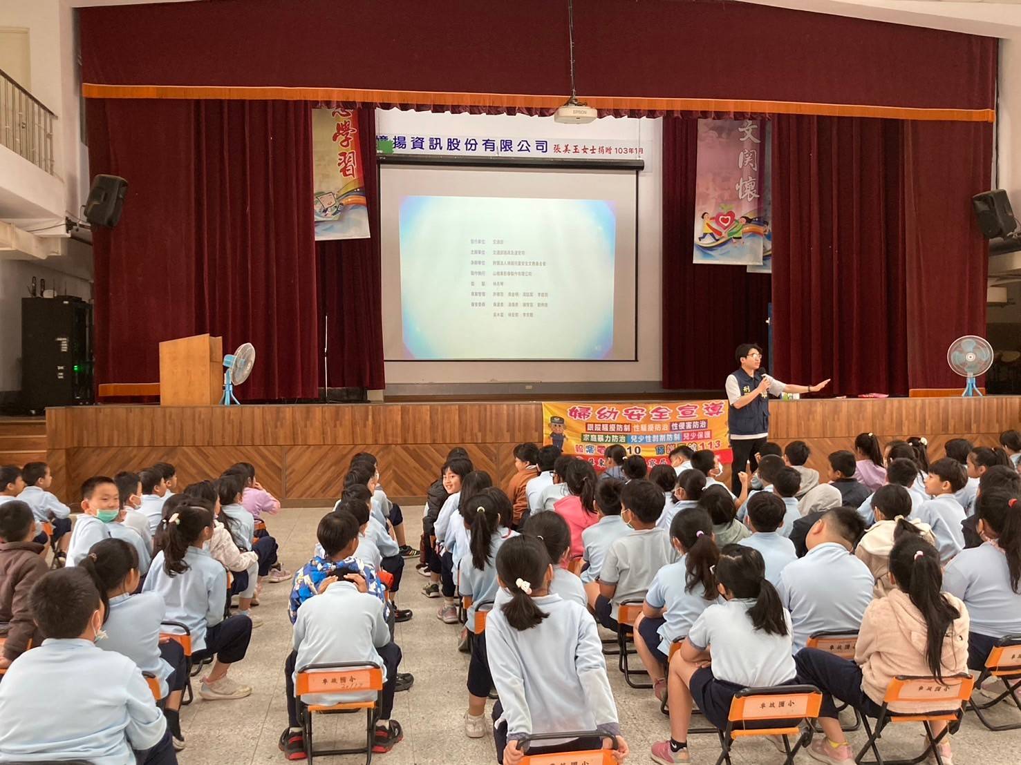▲恆春分局深入校園宣導反詐(記者 黃婉柔 翻攝)