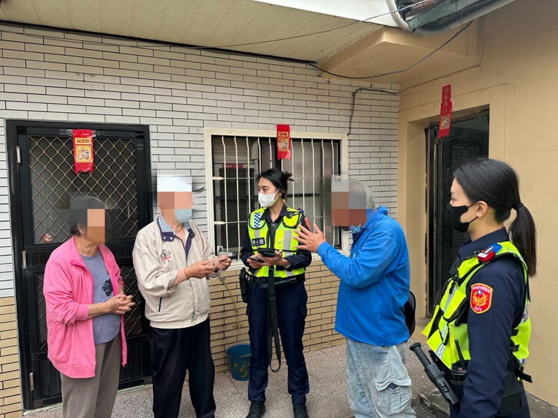 ▲失智友善的一天.內埔分局內埔派出所(記者 黃婉柔 翻攝)