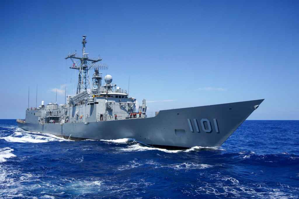 ▲ 成功級飛彈巡防艦《成功軍艦》。(軍方提供)