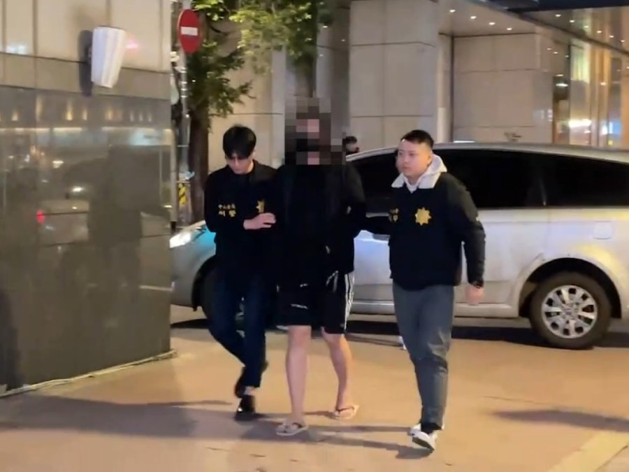 流亡港人姜牧師刺傷案 25歲男花蓮落網僅穿內褲 186 cnews204240321a05