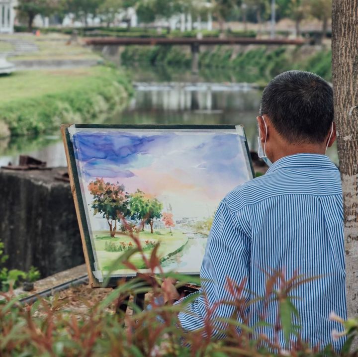 大小畫友4/4齊到屏東「藝起派對」 寫生描繪潮州之美