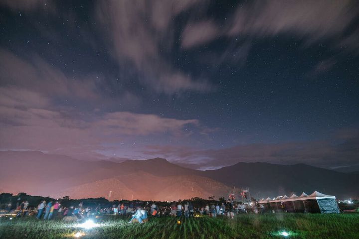 「最美星空音樂會」關山場2023年的景象。 圖: 台東縣政府交通及觀光發展處/提供