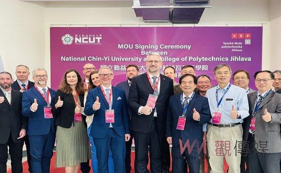 勤益科大與捷克伊赫拉瓦理工學院 共創國際級實用技術人才新紀元