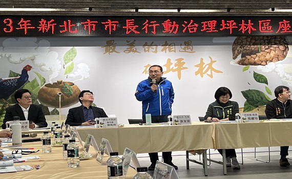 石碇、坪林行動治理 侯友宜:要和每位里長一起好好做事情