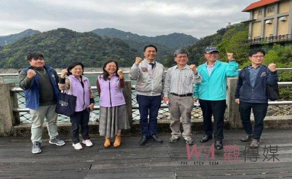 桃園石門水庫有效蓄水率續降 北水署與桃市府經發局視察水情