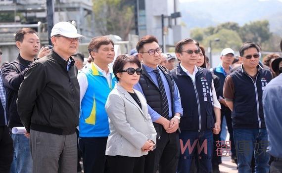 水情轉「提醒綠燈」 市長盧秀燕視察台中石岡壩:高度關切、提前準備