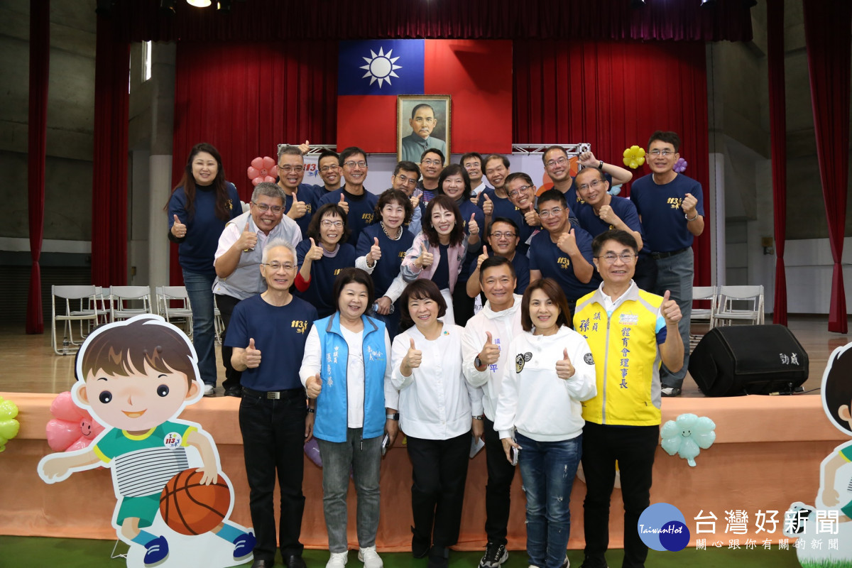 嘉義市長黃敏惠、議長陳姿妏及多位議員、來賓特別到場勉勵選手/陳致愷翻攝