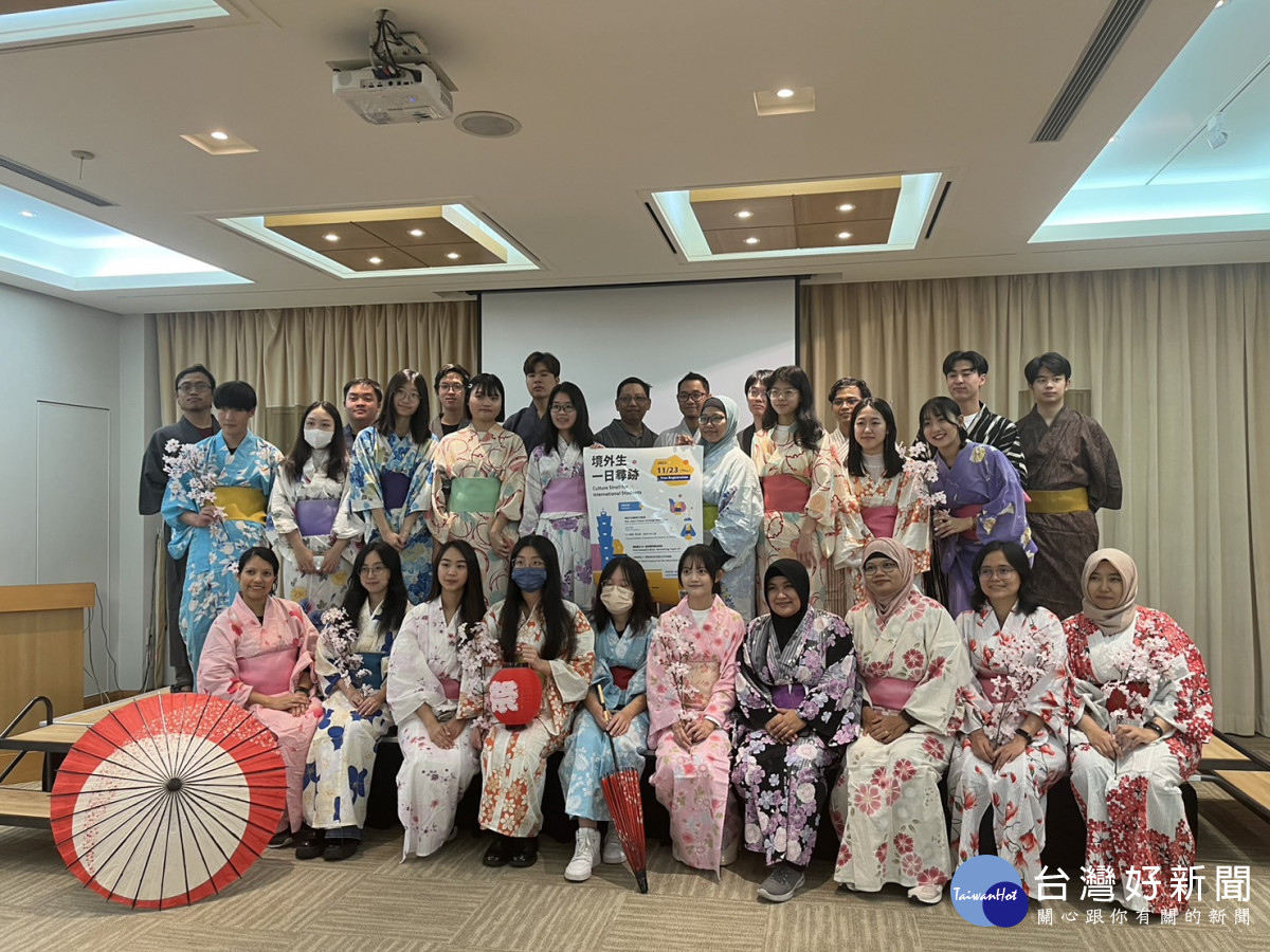 中原大學國際處舉辦境外生浴衣體驗活動，在多元活動陶冶下，讓學生認識異國文化。