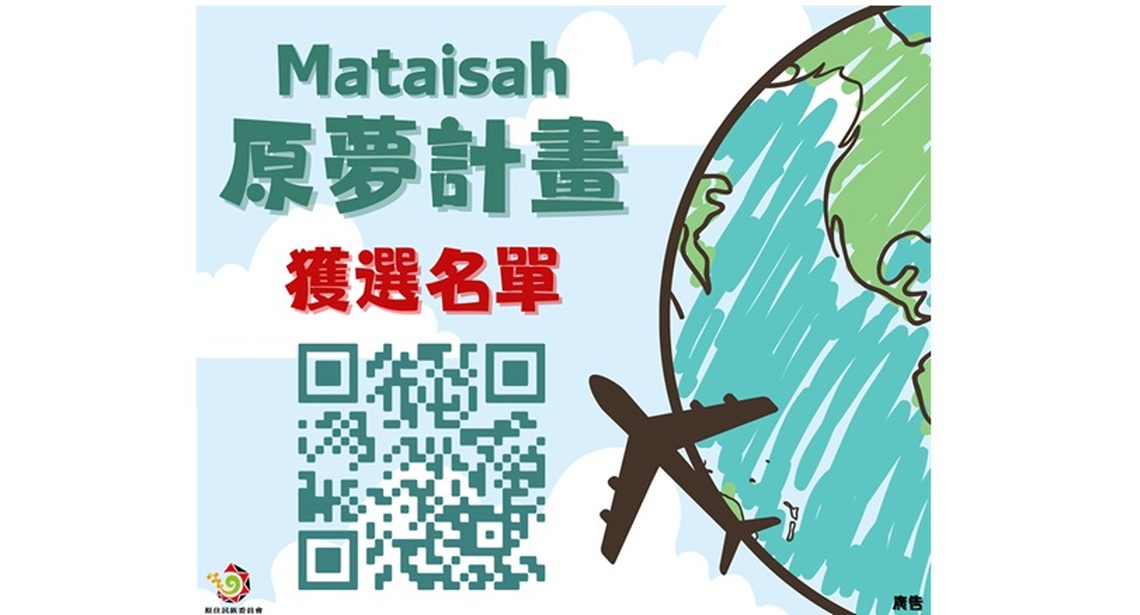 原民會113年度「Mataisah.原夢計畫」獲選名單出爐!