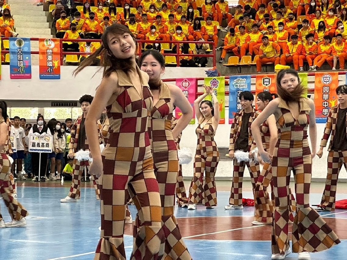 閃耀嘉義 青春阿GO-GO 113年嘉義市運動會開幕典禮 市長黃敏惠勉勵選手勝不驕敗不餒的運動家精神