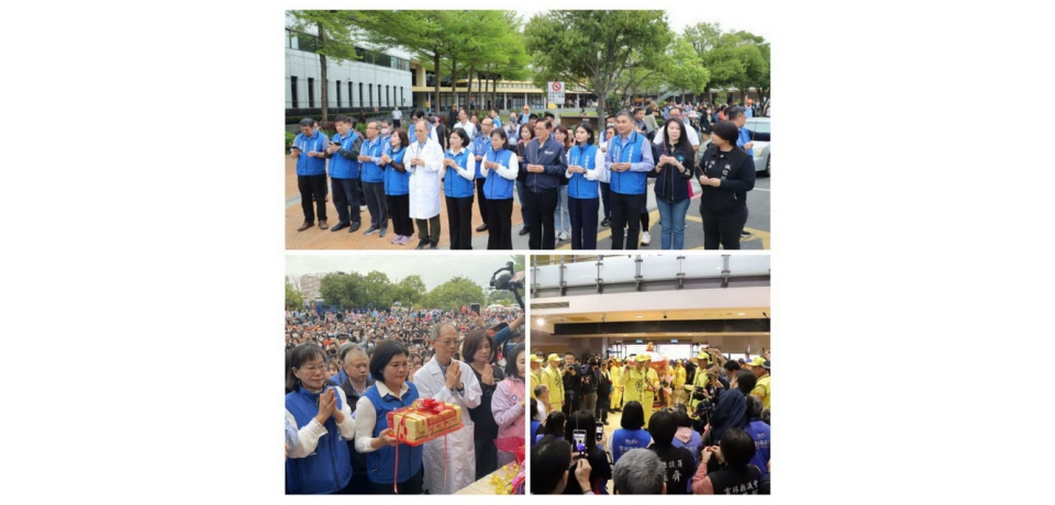 白沙屯媽祖鑾轎 百年首度停駕雲縣府 張麗善感謝媽祖賜福保佑