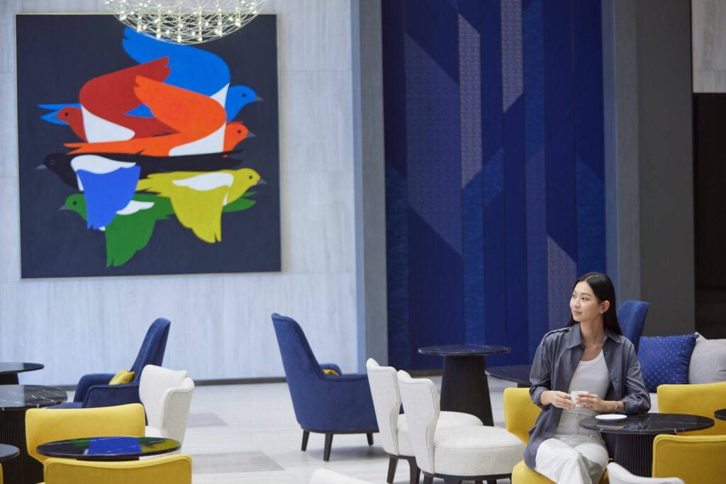 圖3.嘉義福容voco Lobby Café(嘉義福容voco提供)