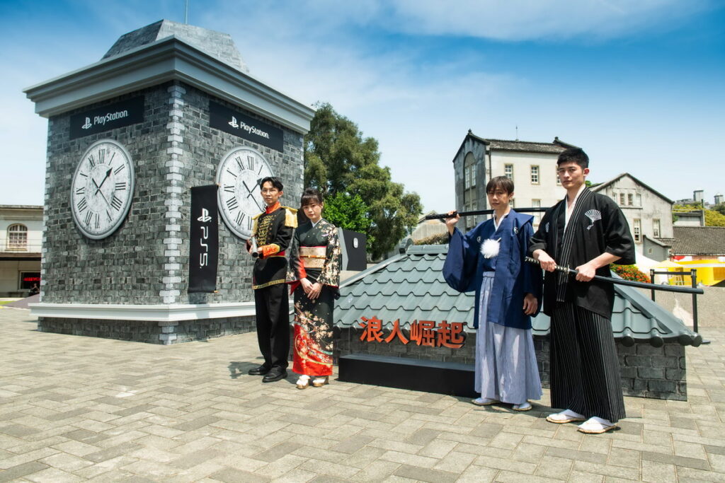 即日起至24日幕府時代NPC將穿越時空與玩家近距離互動!