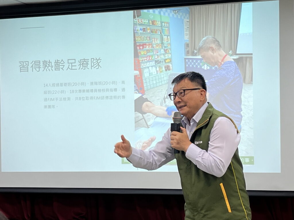 芥菜種會執行長李肇家邀請各界企業共同響應芥菜種ESG行動,透過習得品牌托住社區需要者,創作更多工作機會。(芥菜種會提供)