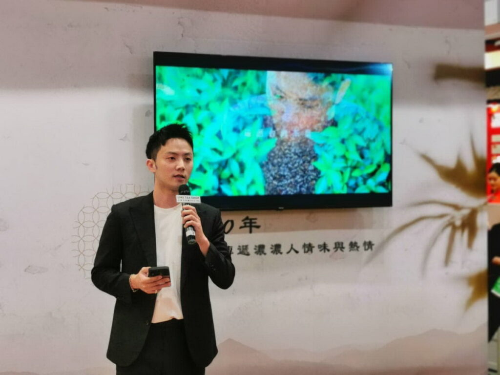 執行長賴振斌致詞。