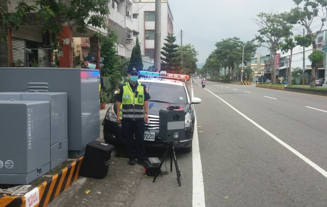 ▲圖說：中市警局選定易超速及違規的135處路段，執行機動測速照相執法 （圖／台中市政府提供）