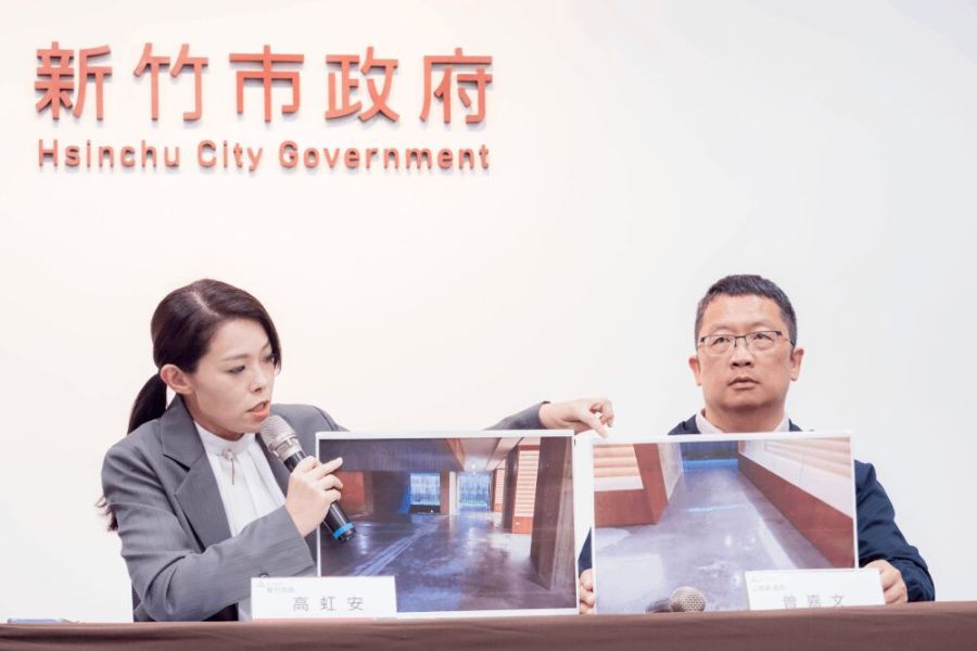 竹市永恆之丘變「智虹池」 民眾黨不滿監察院沒糾正林智堅 180 照片來源:新竹市政府網頁