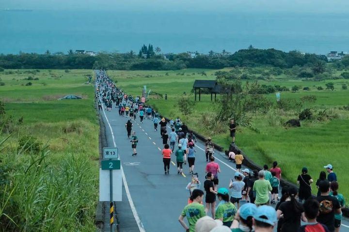 長濱金剛馬拉松。 圖:東部海岸國家風景區管理處/提供