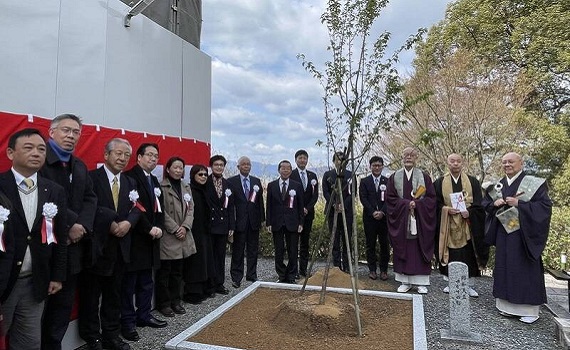 台日交流更緊密 日本京都高台寺共同種植台灣櫻花
