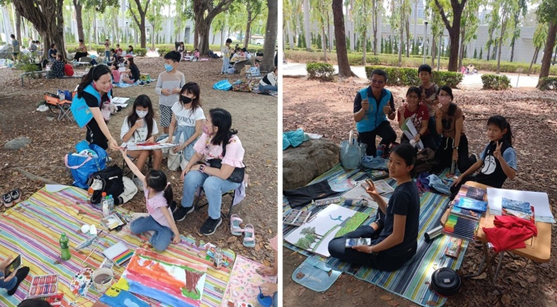 高雄市各級學校家長會長協會「113 年度校際寫生比賽嘉年華」  歡樂登場！