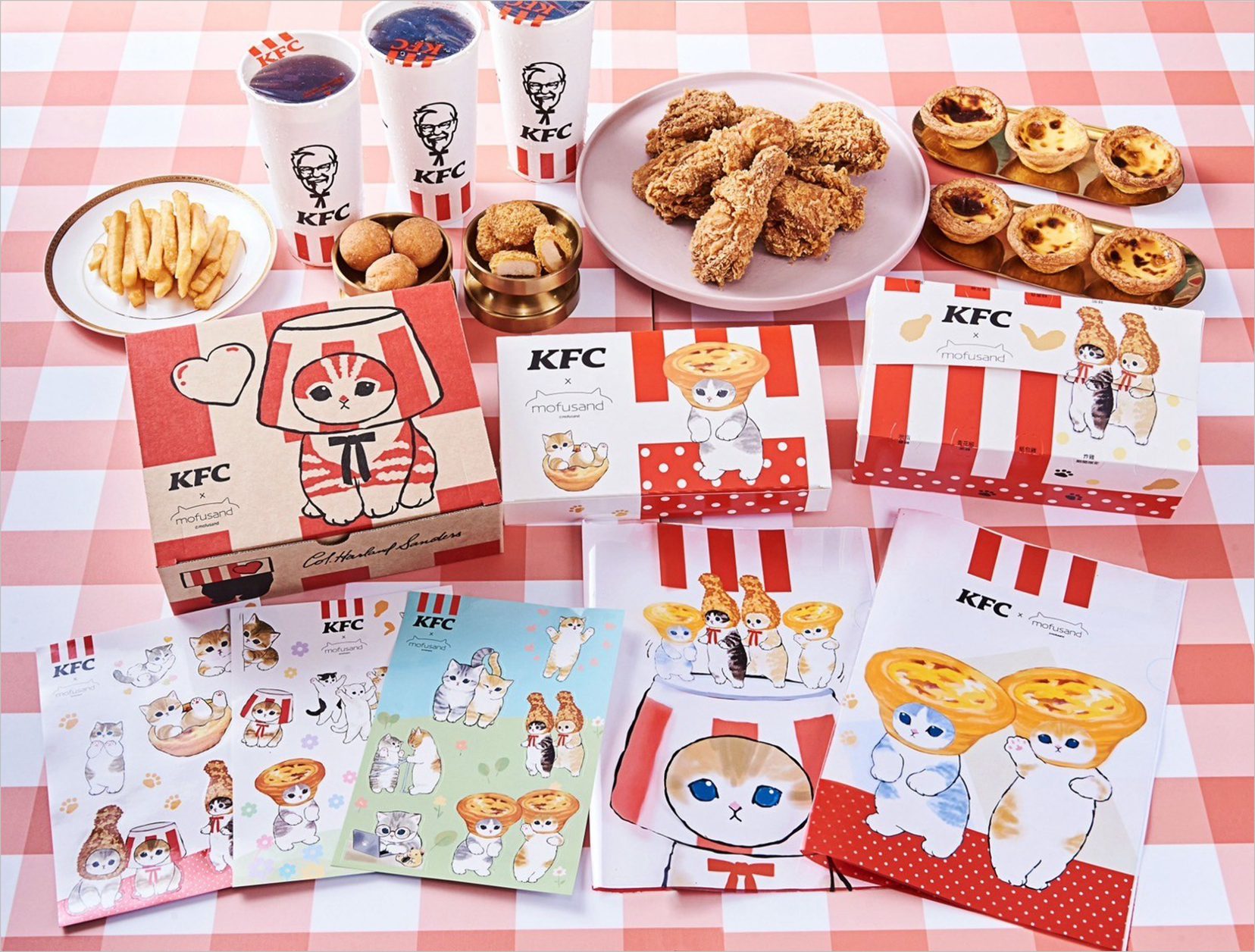 KFC全球限定!貓福珊迪與K哇伊套餐 獨家聯名驚喜等你來品味!