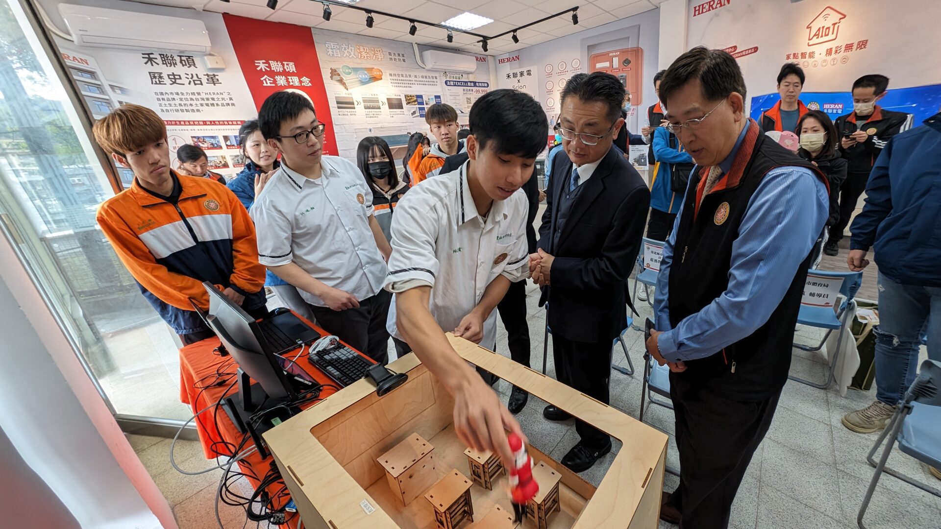 打造全國首座AI智慧家電產學中心　新北瑞芳高工攜手禾聯　培養智能家電尖兵