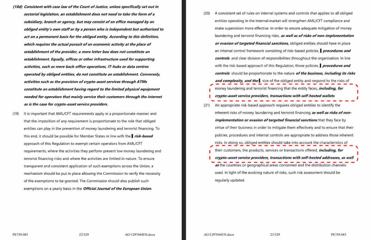 加強防範洗錢、恐怖融資，歐盟禁止「匿名加密貨幣交易」
