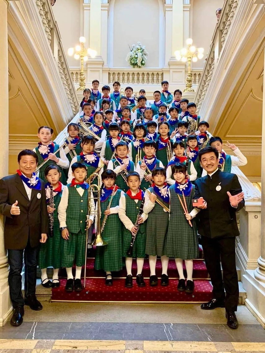 漾新聞|高雄囝仔揚威歐洲 前金國小管樂團布拉格音樂節勇奪最高榮譽金牌獎