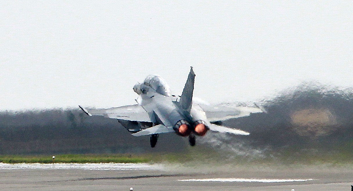 國軍今晨實施「整體防空作戰計畫演練」。資料照片
