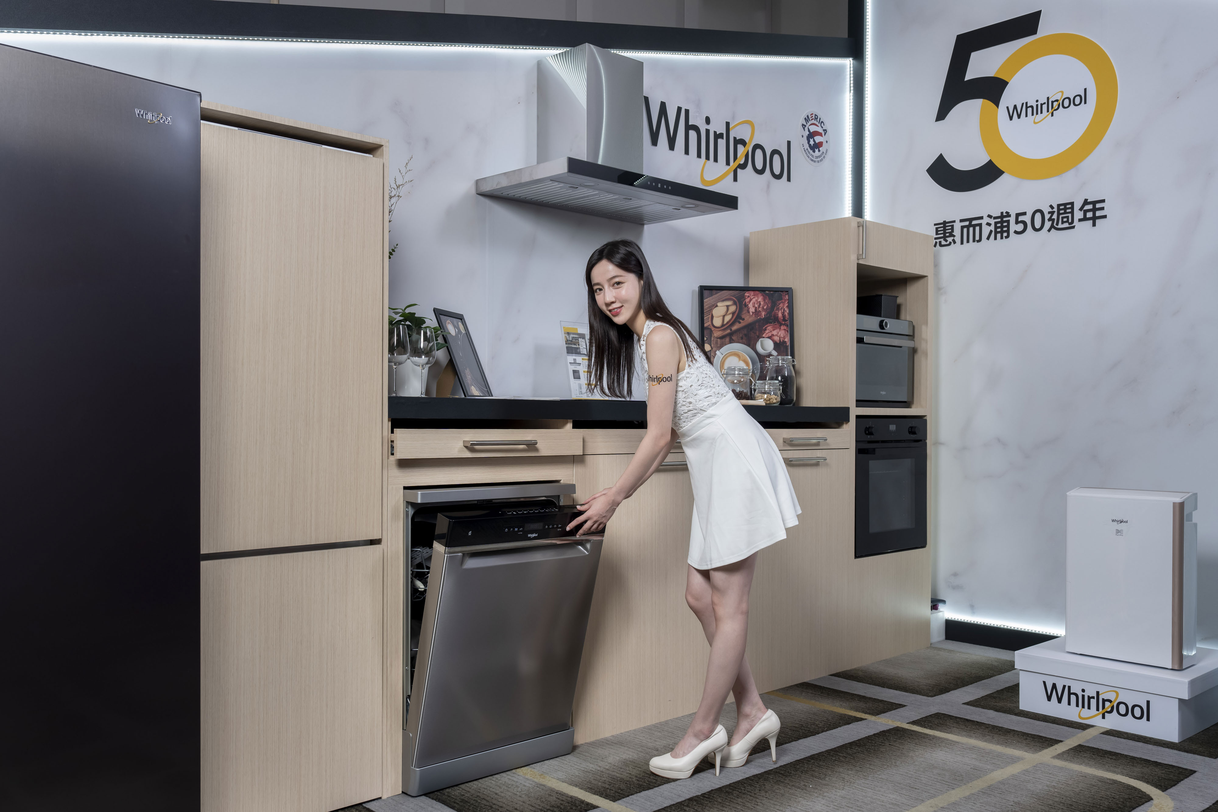 ▲惠而浦第六感智能嵌入式廚房家電探索廚藝無限可能(圖/創新聞記者陳光蘊翻攝)