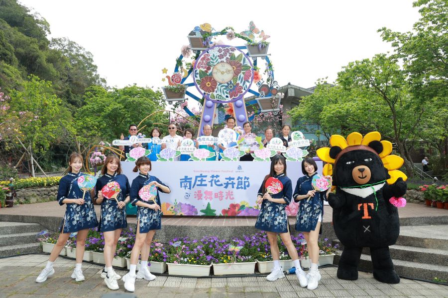 南庄花卉節30日登場 部落工藝師共創特色裝置藝術