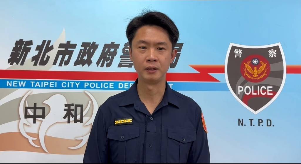 副分局長陳嘉鵬說明同仁運送空彈殼過程確有大意疏失，返回分局後亦未能確實清點數量，造成遺落情事而不知，分局將依規定懲處，並加強教育。（記者 張艷君翻攝）