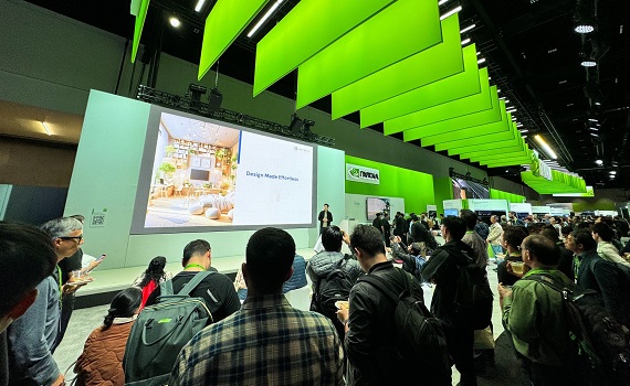 GTC大會，HOMEE AI 發佈 AI 空間設計師，創造驚人 250 倍本益比