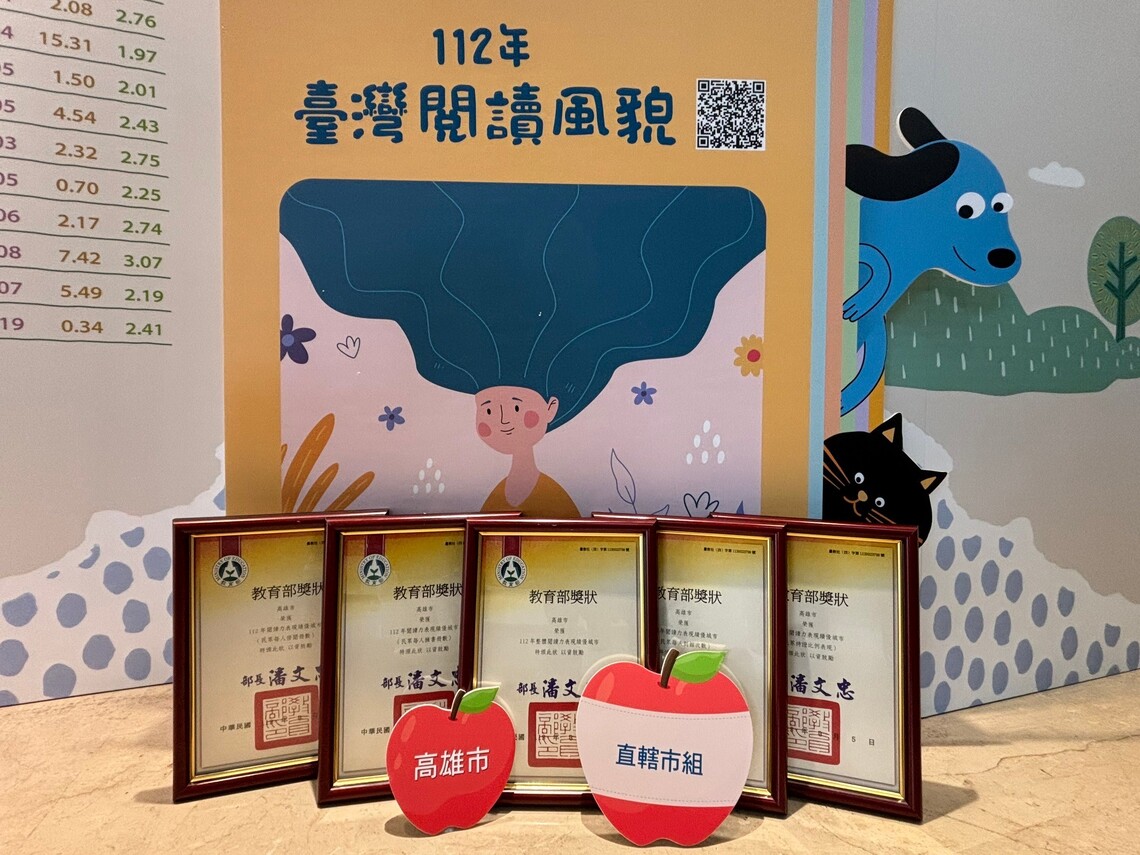 漾新聞|高市圖公布市民閱讀風向球「神奇柑仔店」獲熱門關鍵字第一名