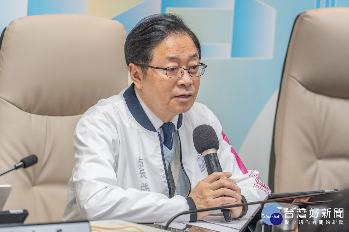 張市長致詞表示，桃市府跨機關合作強化觀音醫療服務。