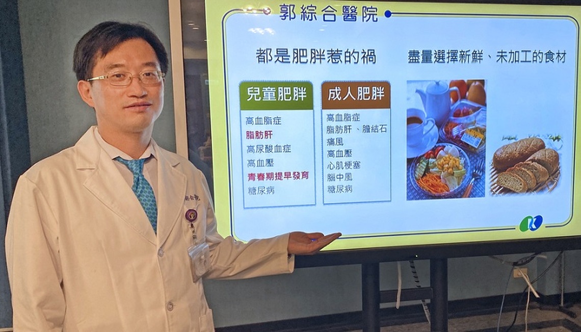 台南郭醫小兒過重不是福