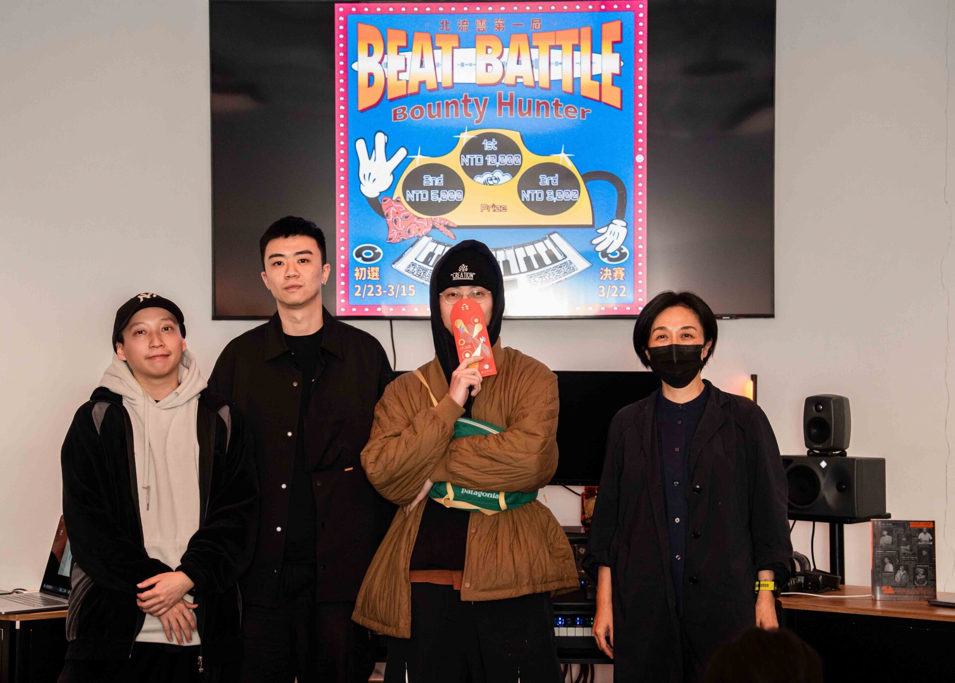 第一屆 Beats 賞金獵人 Beat Battle 音樂大賽 呂浚勇奪冠