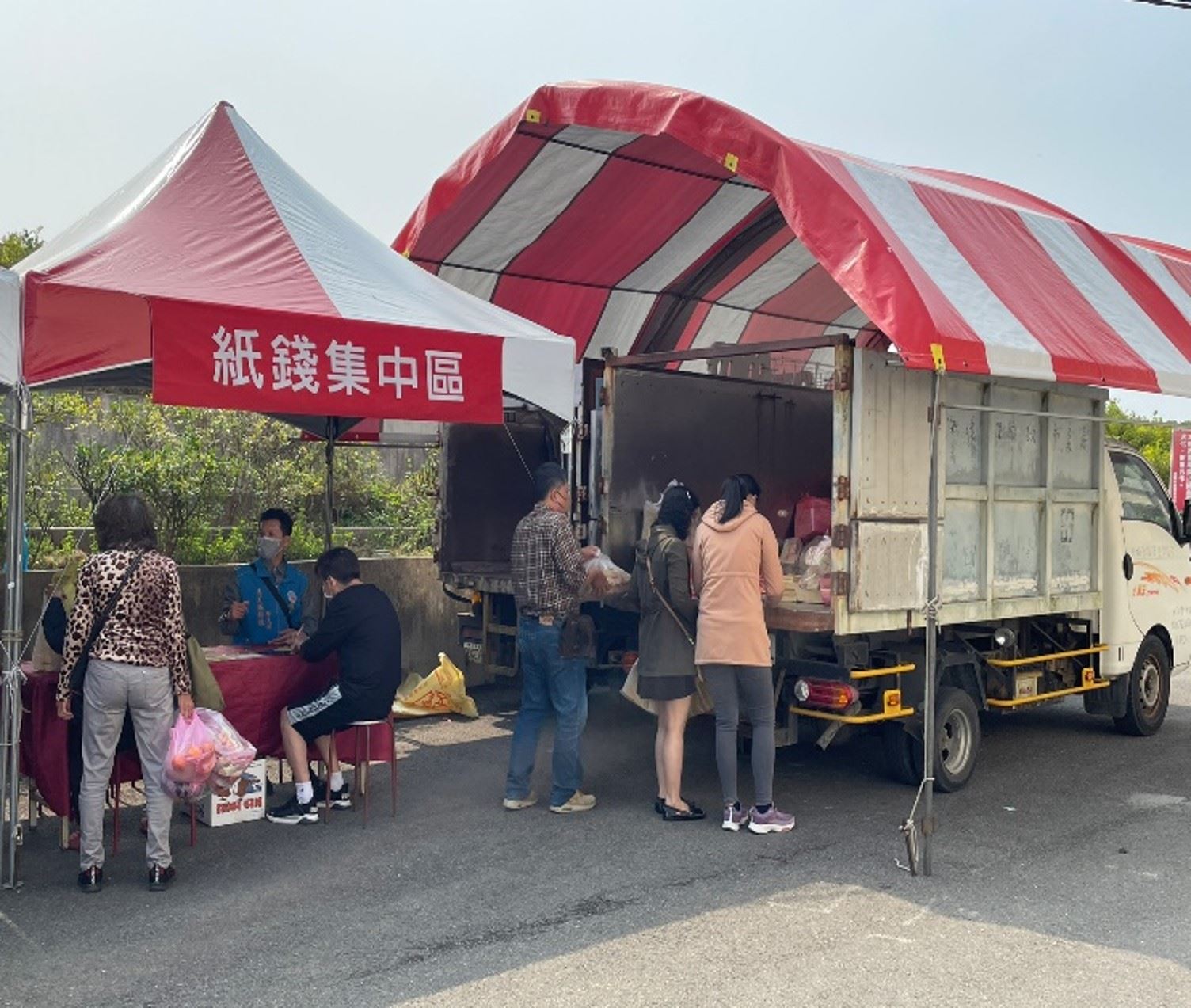 清明紙錢集中燒 嘉有清新好空氣