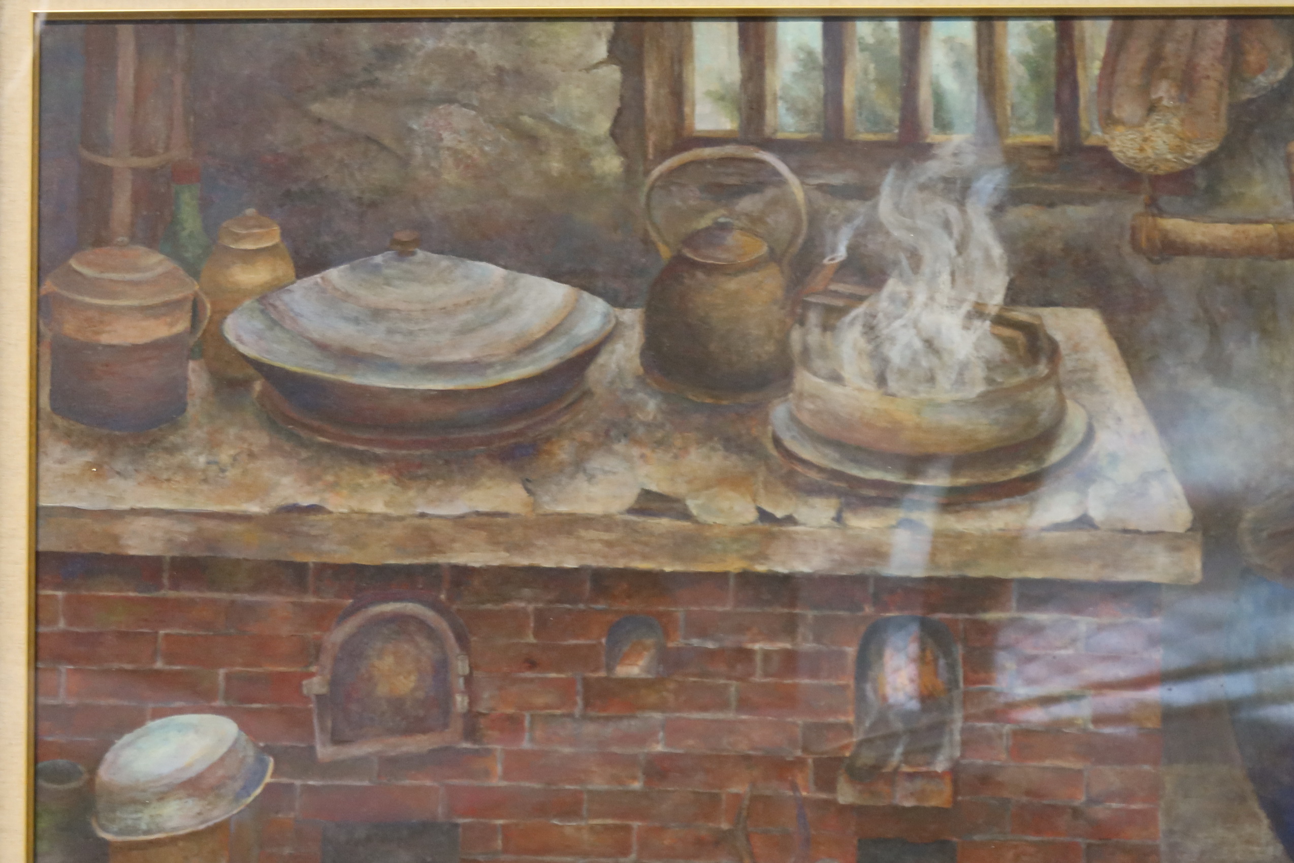 ▲彰化市藝術館展出了知名醫師畫家趙宗冠博士及其家族六人的作品， 92幅作品各展現其在藝術領域的造詣與風采。（記者張溎壕攝）