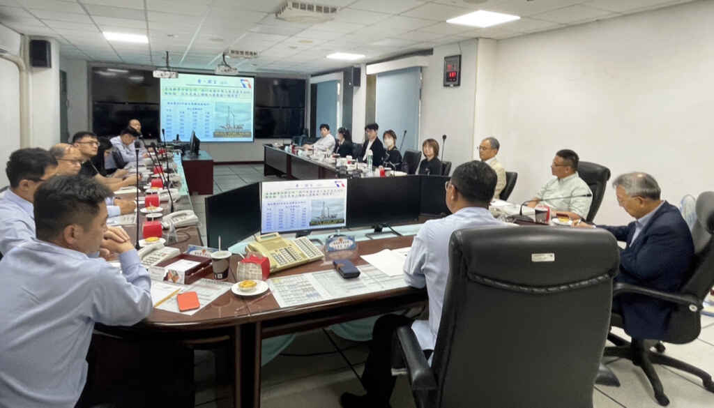▲海巡署中部分署攜手中華海事工程聯合促進會（NMEA）及全球離岸風電職業安全衛生組織（G+），期許共創離岸風電三贏局面。（記者張玉泰翻攝）