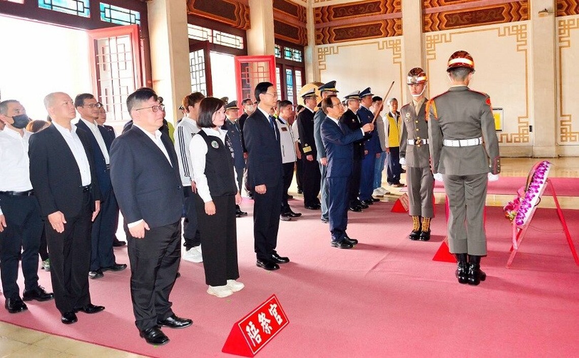 高雄市113年忠烈祠春祭國殤暨軍人忠靈祠春祭典禮
