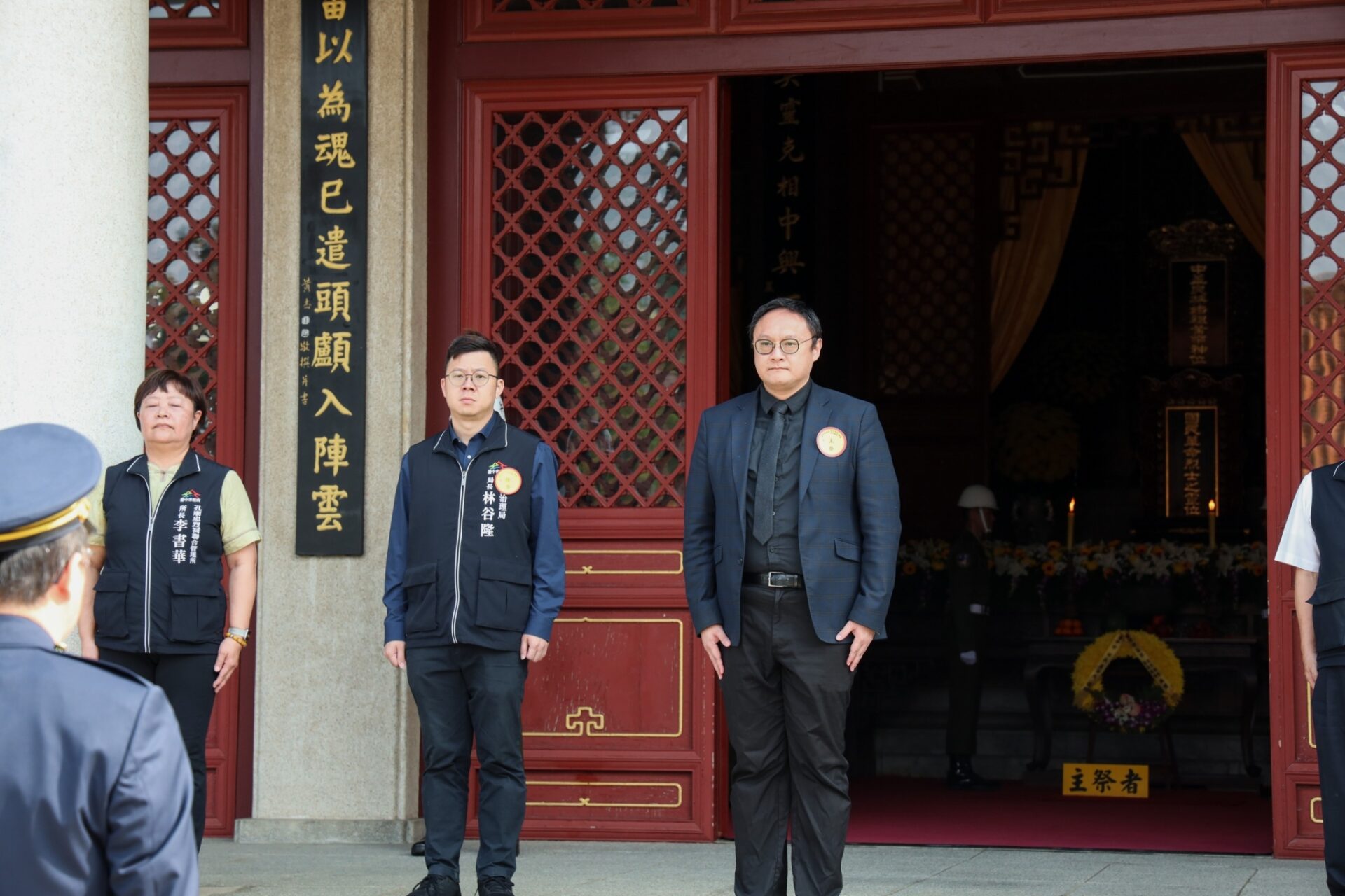 中市忠烈祠春祭國殤典禮 鄭副市長、張副秘書長出席緬懷先烈