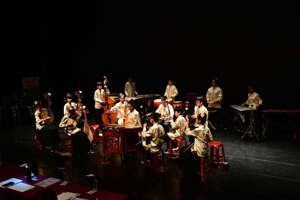 ▲中山國小絲竹室內樂國小團體B組特優。(彰化縣政府提供)