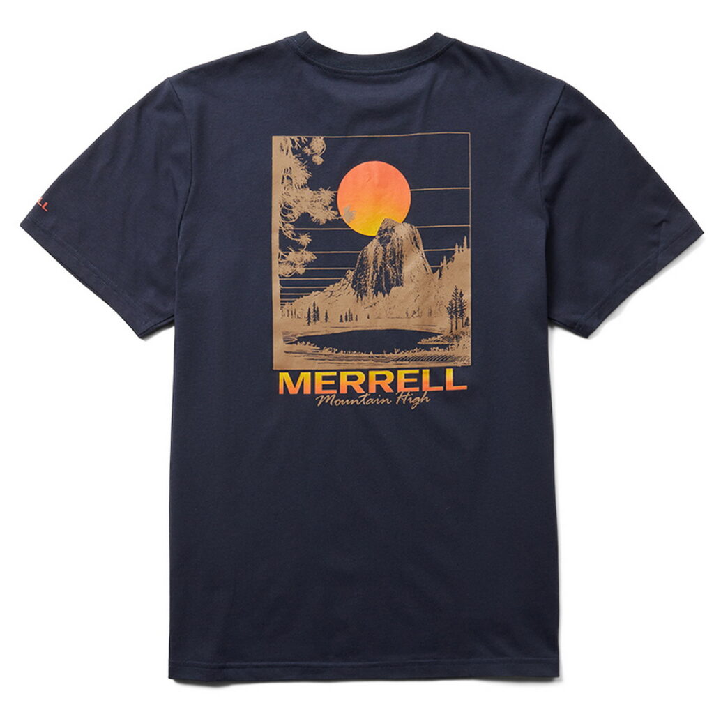 衣 MERRELL Mono MTN 有機棉混紡短袖 $980 男 MLMS27061353 背面