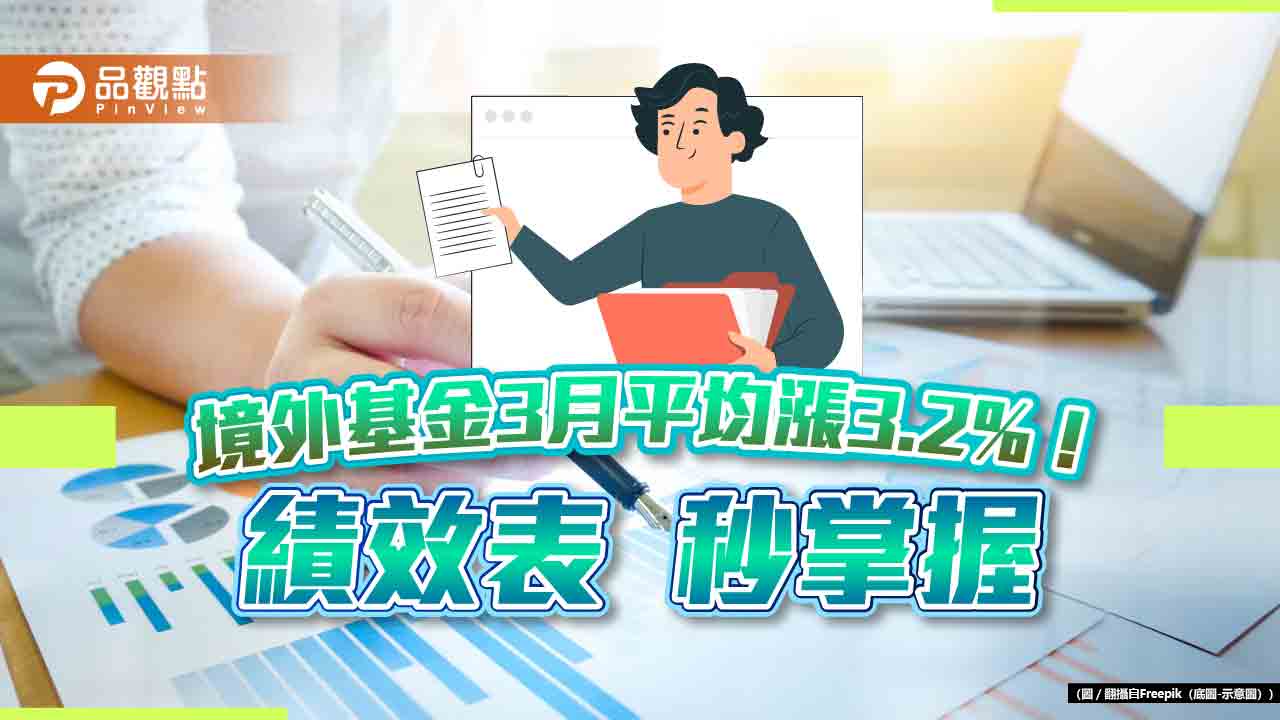 境外基金3月績效出爐!台股基金獨家下跌 黃金基金狂飆18%
