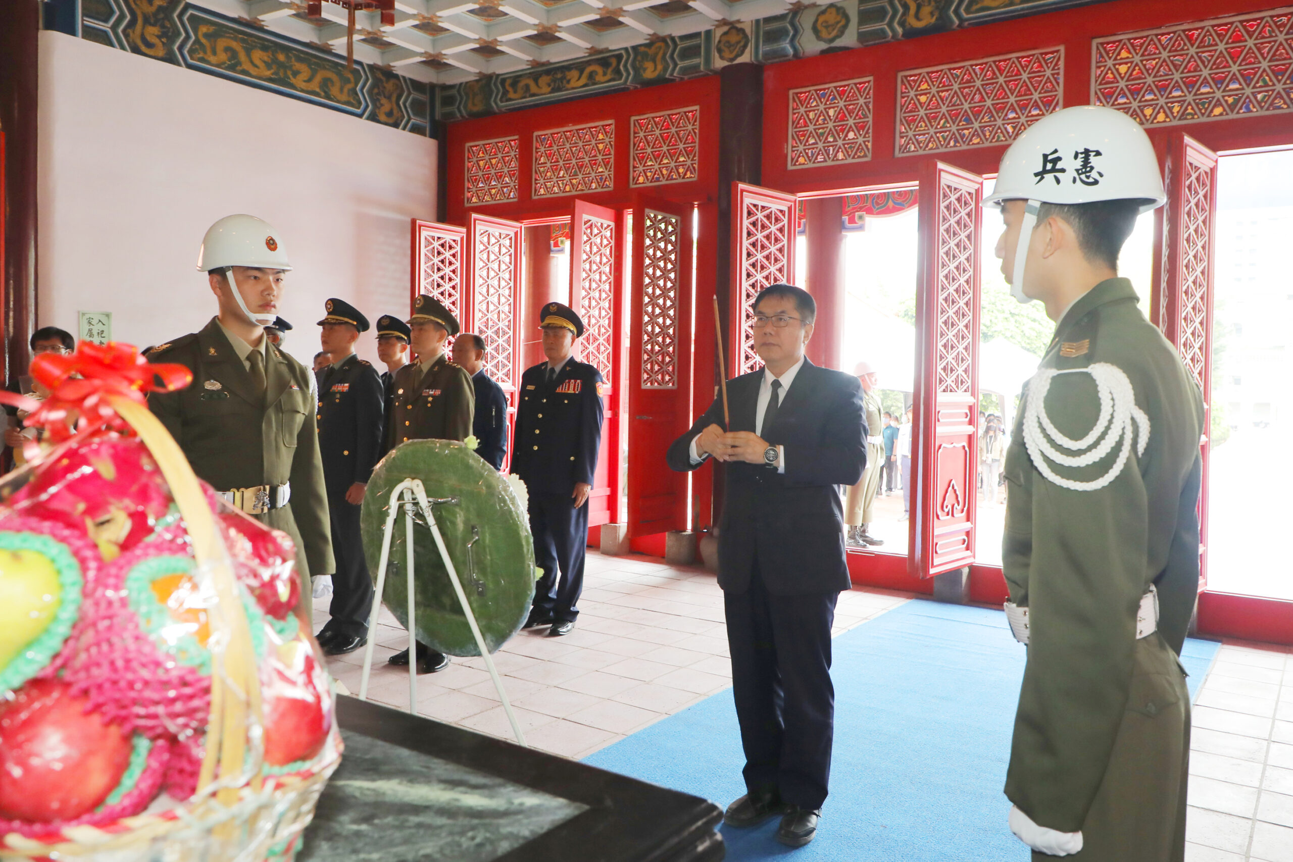 臺南市各界113年公祭革命先烈暨陣亡將士春祭典禮 黃偉哲感念先烈成仁取義精神