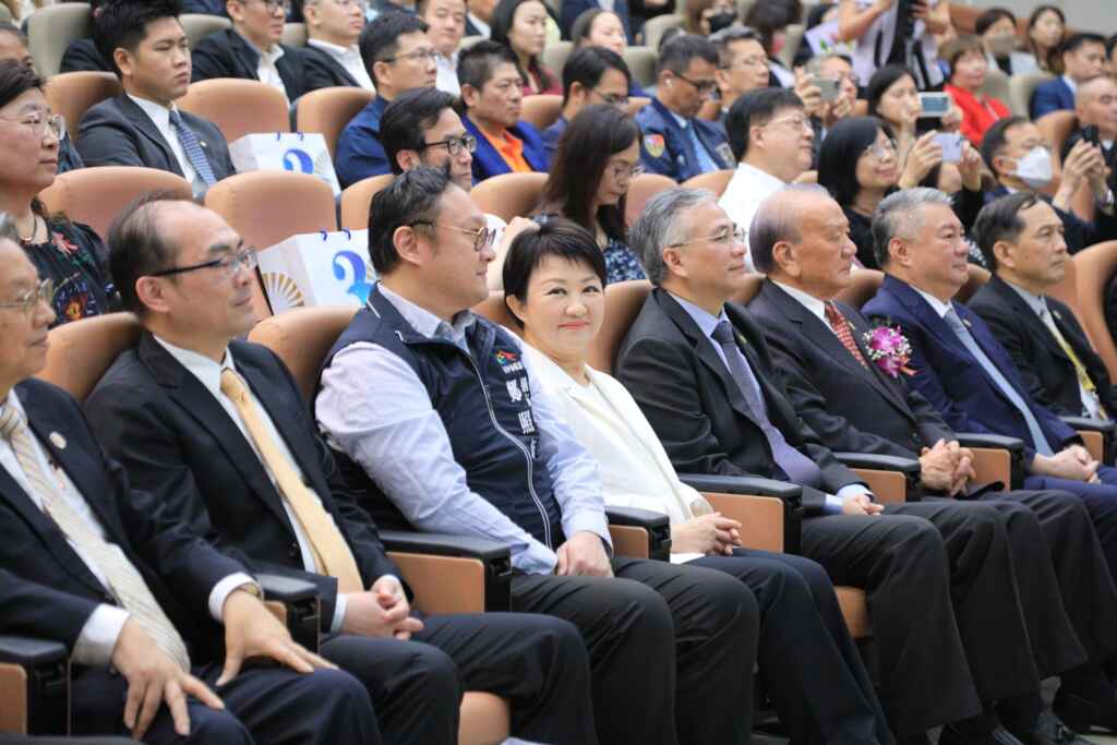 ▲ 市長盧秀燕出席朝陽科大30週年校慶活動。(記者廖妙茜翻攝)