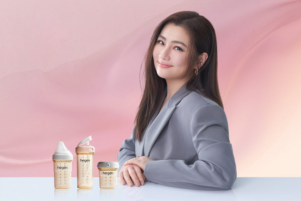 Selina表示能夠成為hegen代言人是很值得驕傲的事情。