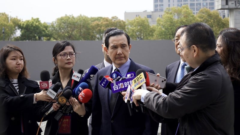 馬英九明啟程訪中,進行11天的訪問。中央社資照